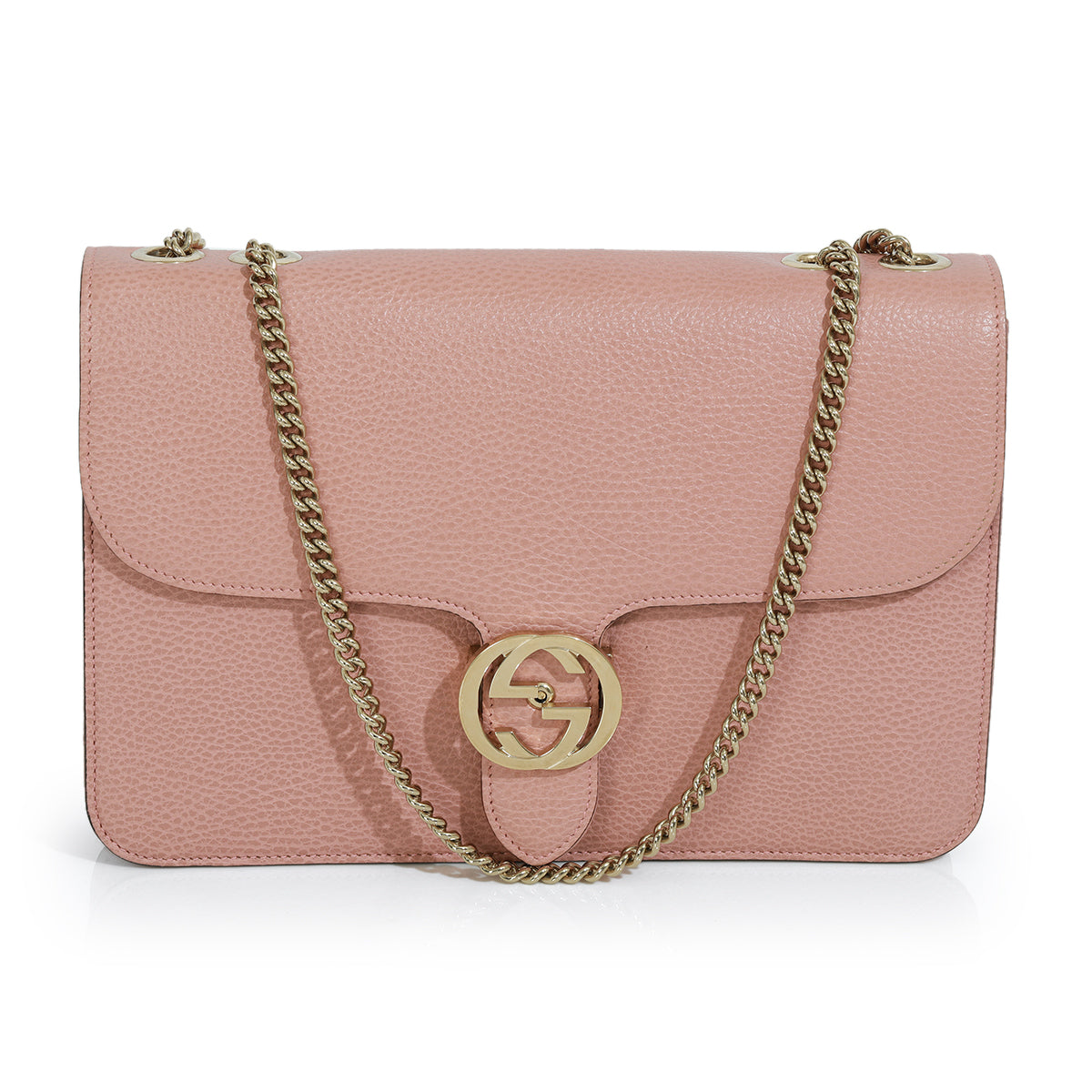 Gucci Medium Dollar Interlocking G Shoulder Bag Medium