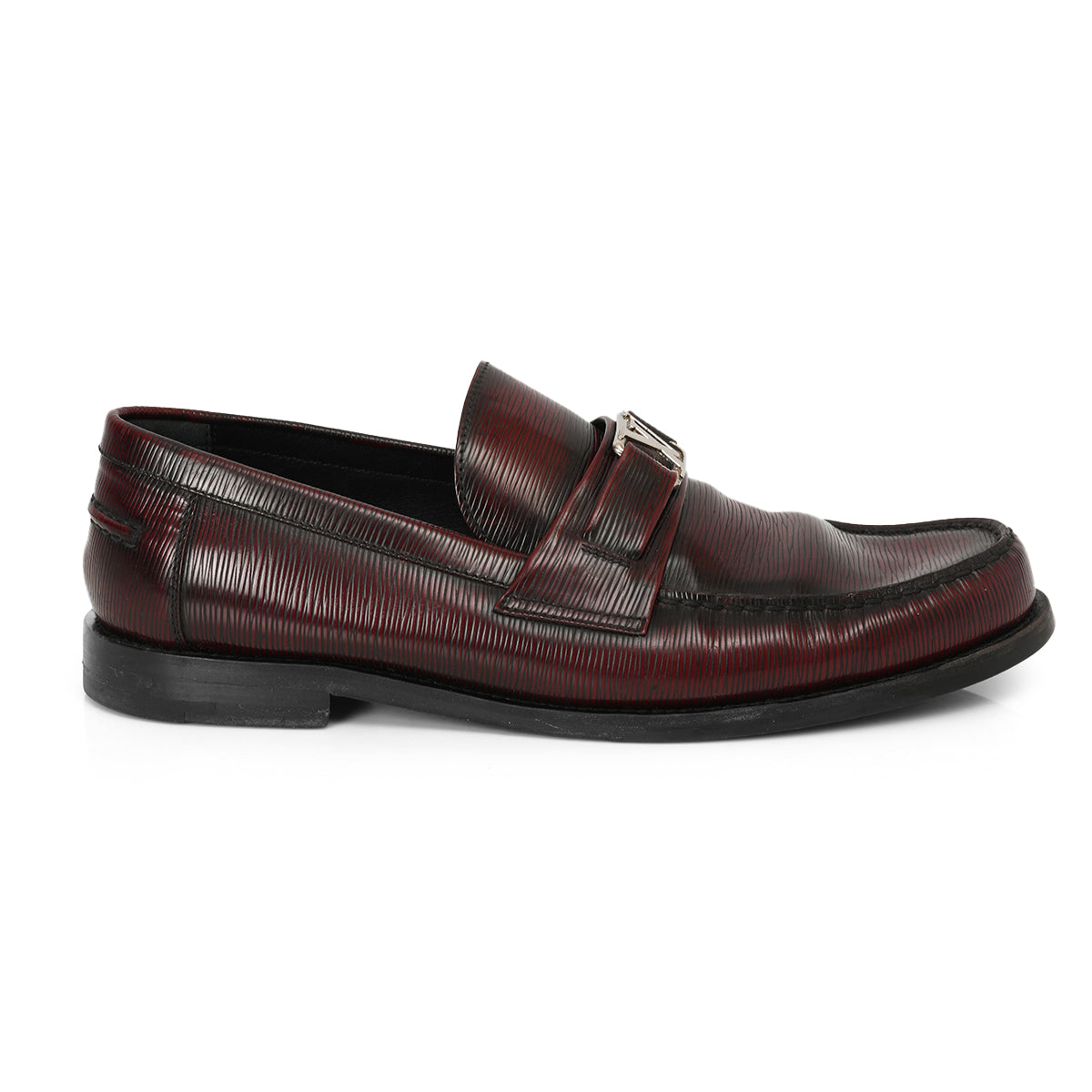 Burgundy Leather Loafers - 8.5