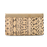 Exotic Skin Cayla Clutch One Size