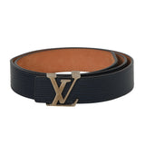 LV Initials 30mm Epi Leather Belt Size: 32