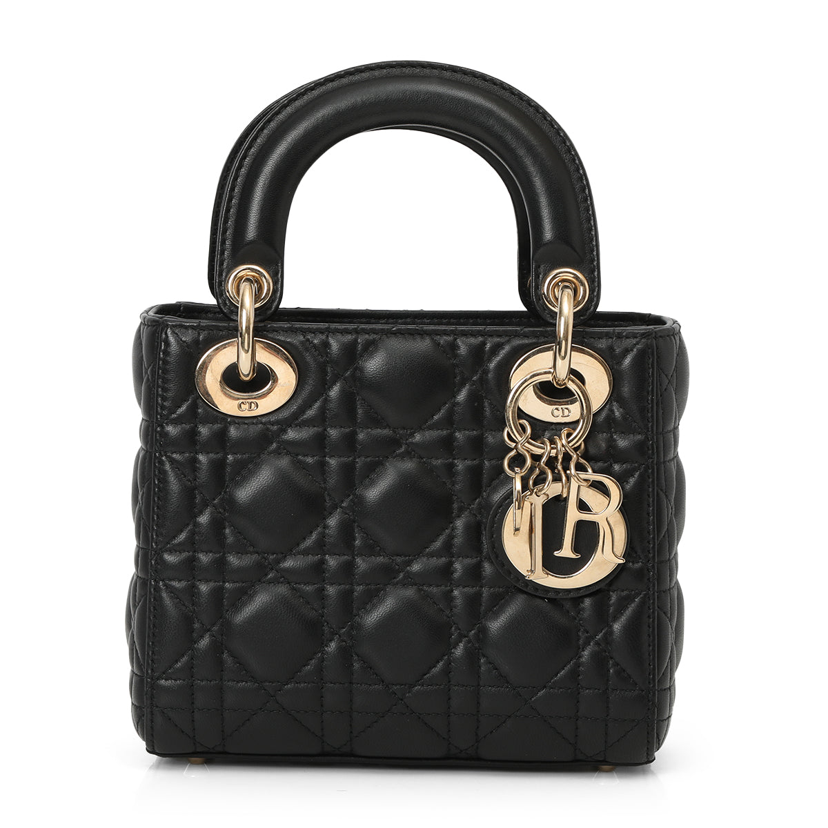 Black Mini Lady Dio Bag