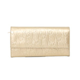 Silver Embossed Leather Ultimate Wallet Small