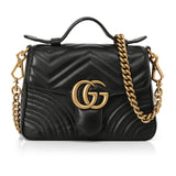 GG Marmont Mini Top Handle Bag