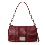 Dior Ruffle-Trimmed New Lock Flap Bag One size