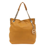 Leather Jet Set Chain Shoulder Bag with Strap