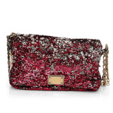 Sequin Miss Charles Shoulder Bag One Size