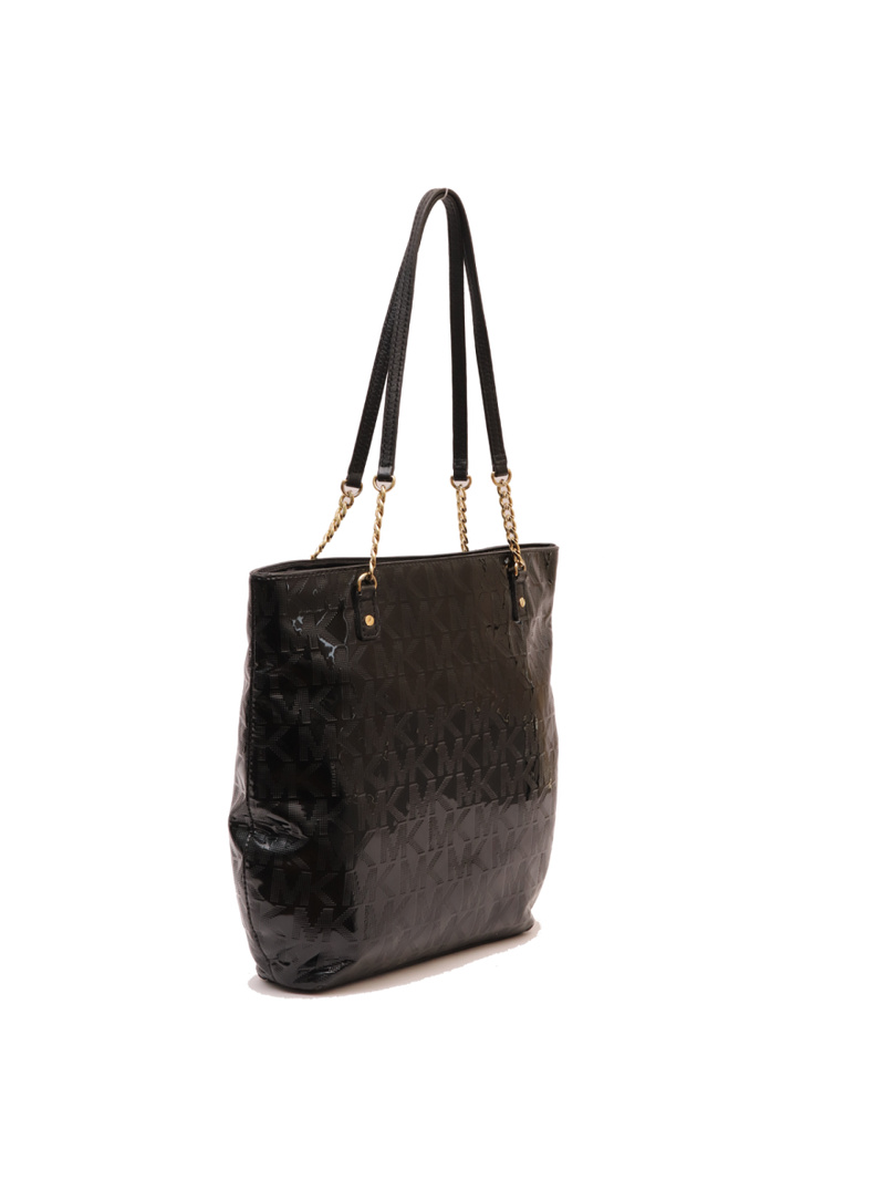 Black Monogram Tote