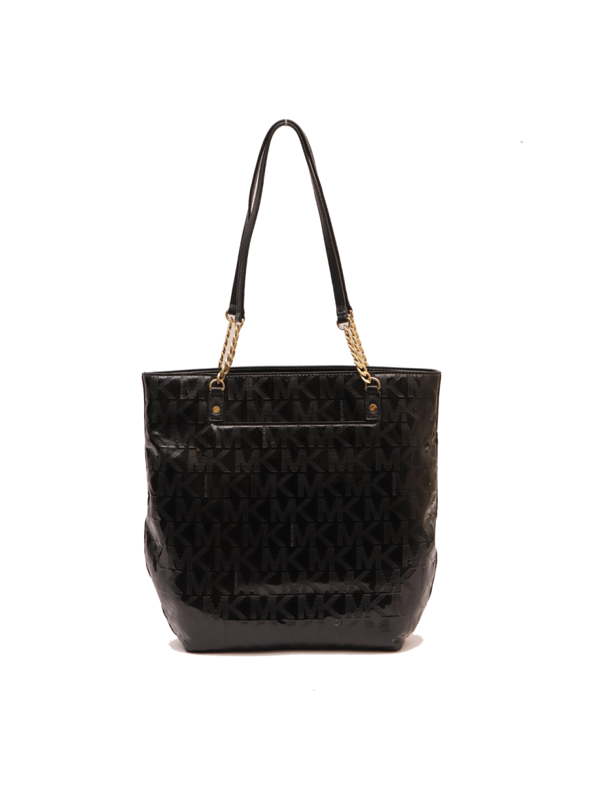 Black Monogram Tote