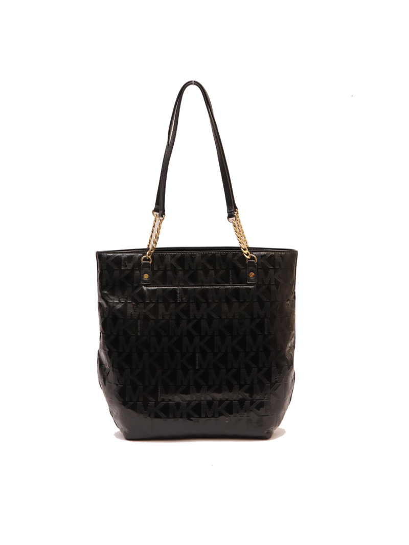 Black Monogram Tote