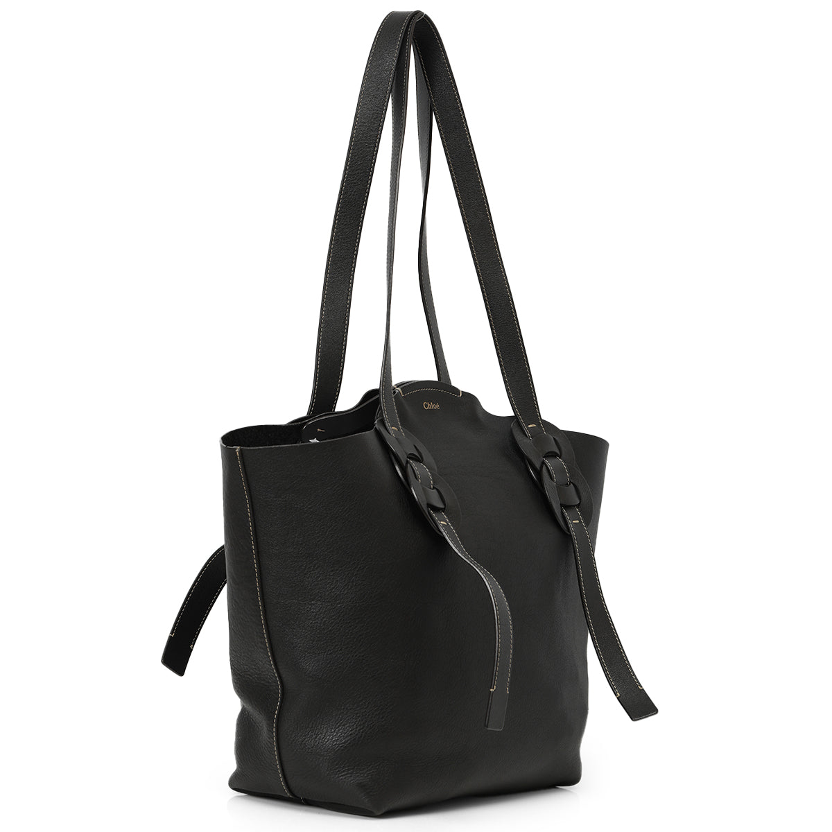 Shopper Large Tote Black