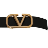 Garavani VLogo Signature Leather Belt Size- 75/30