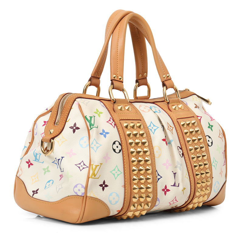 White Monogram Multicolor Courtney MM Bag
