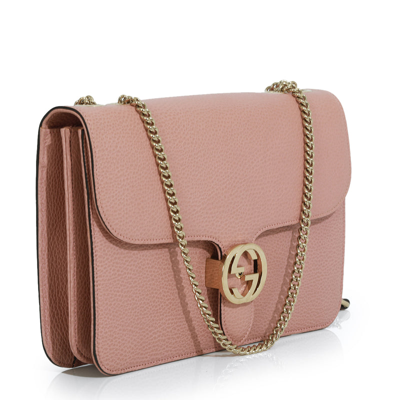 Gucci Medium Dollar Interlocking G Shoulder Bag Medium