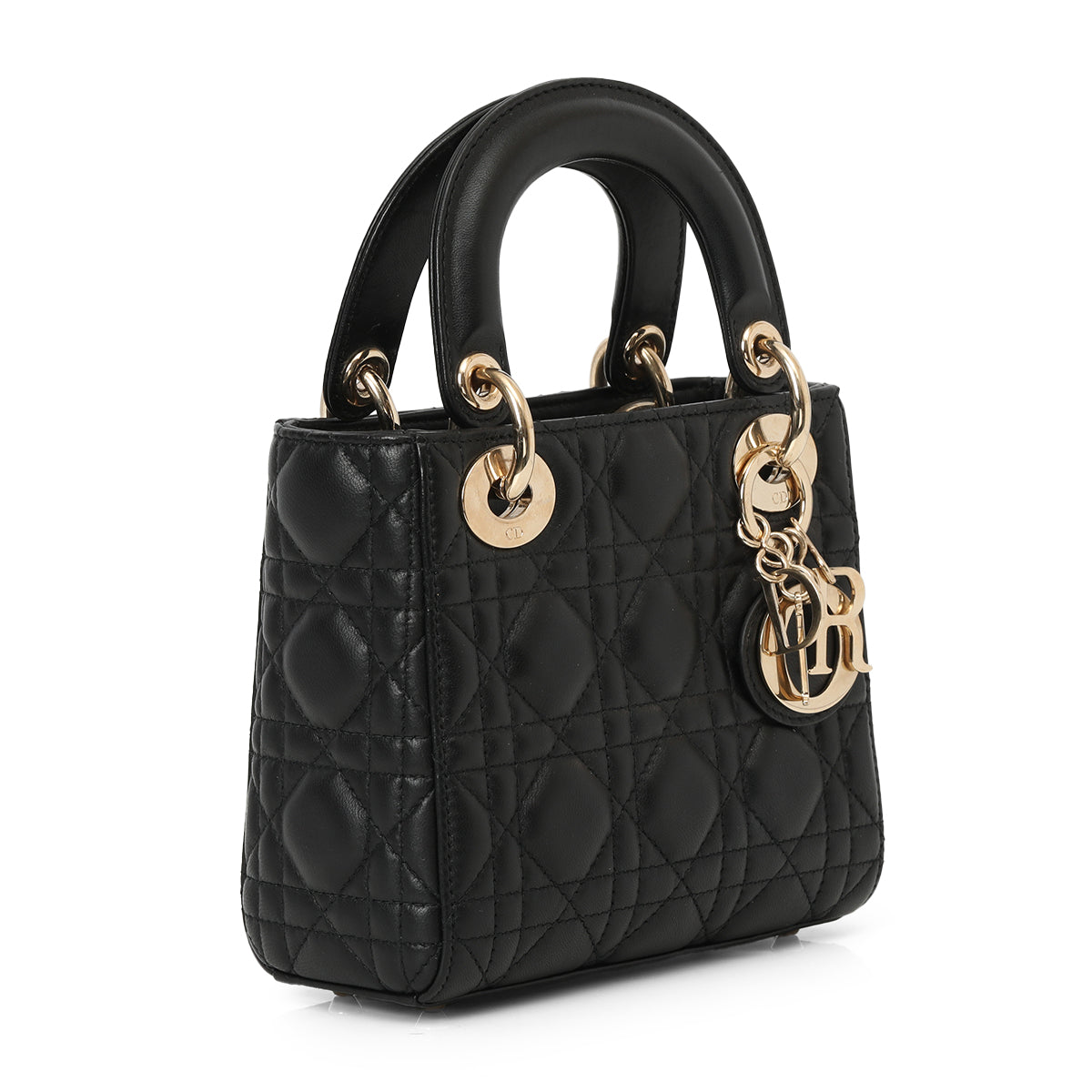 Black Mini Lady Dio Bag