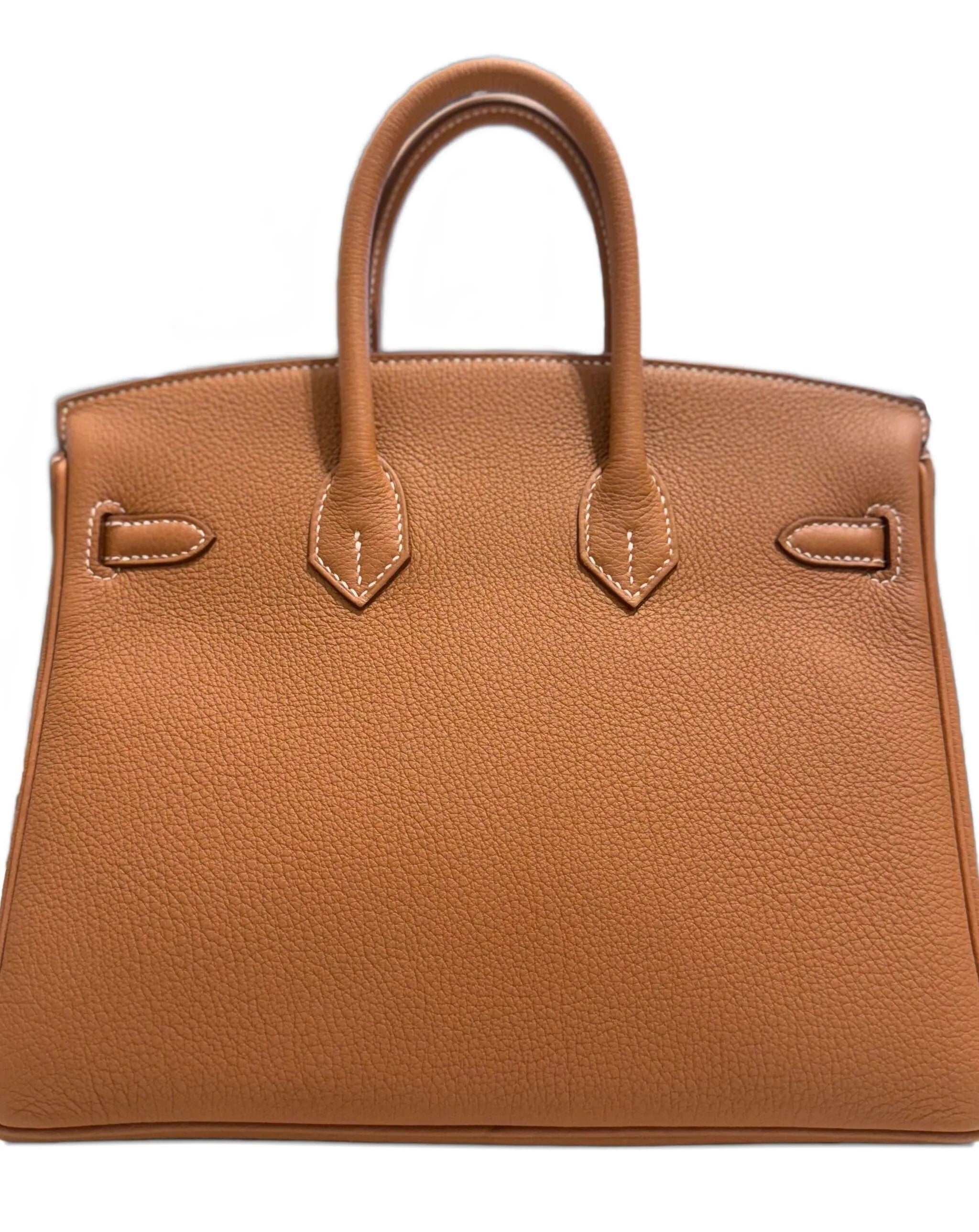 Birkin 25 Gold with Palladium Hardware Bag K Stamp