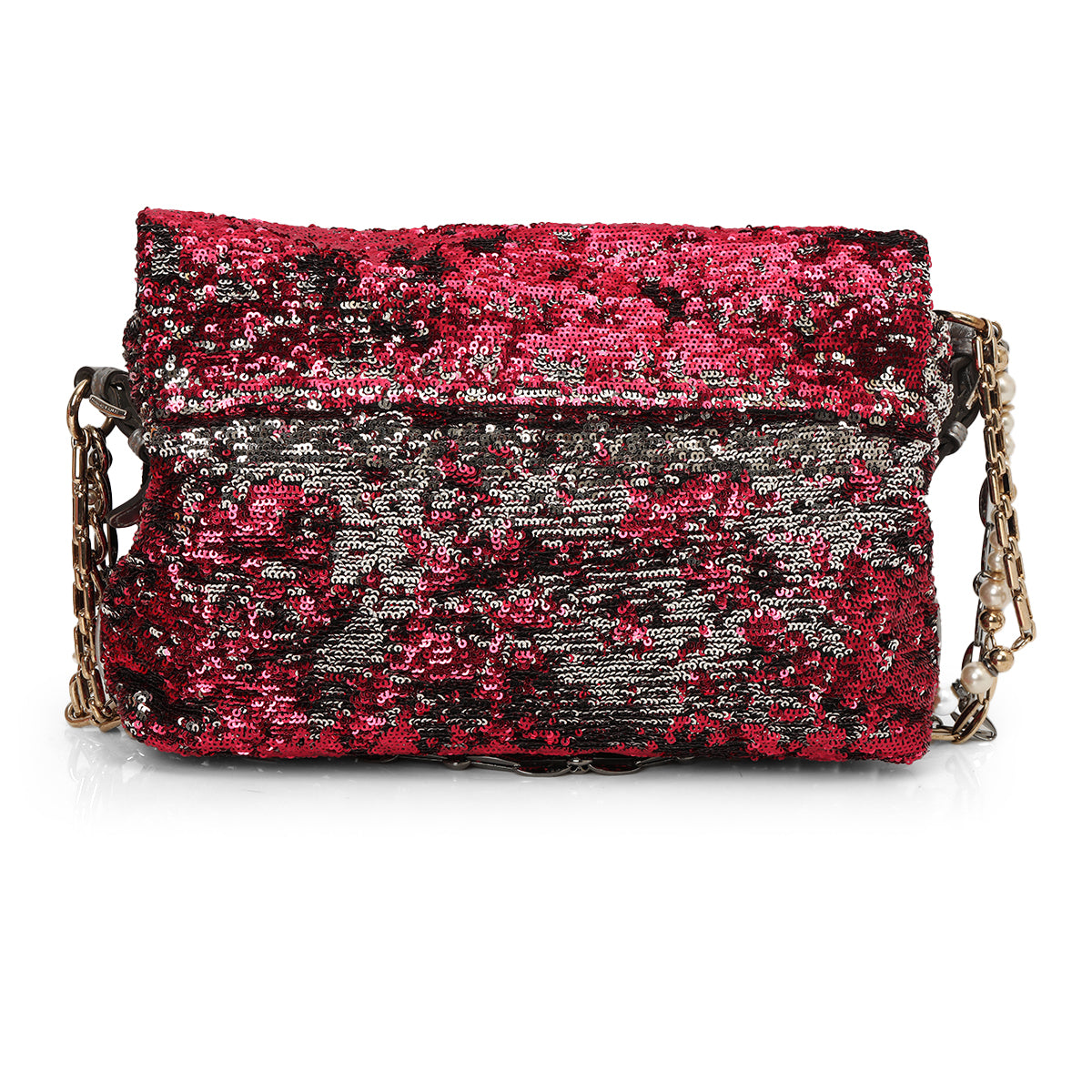 Sequin Miss Charles Shoulder Bag One Size