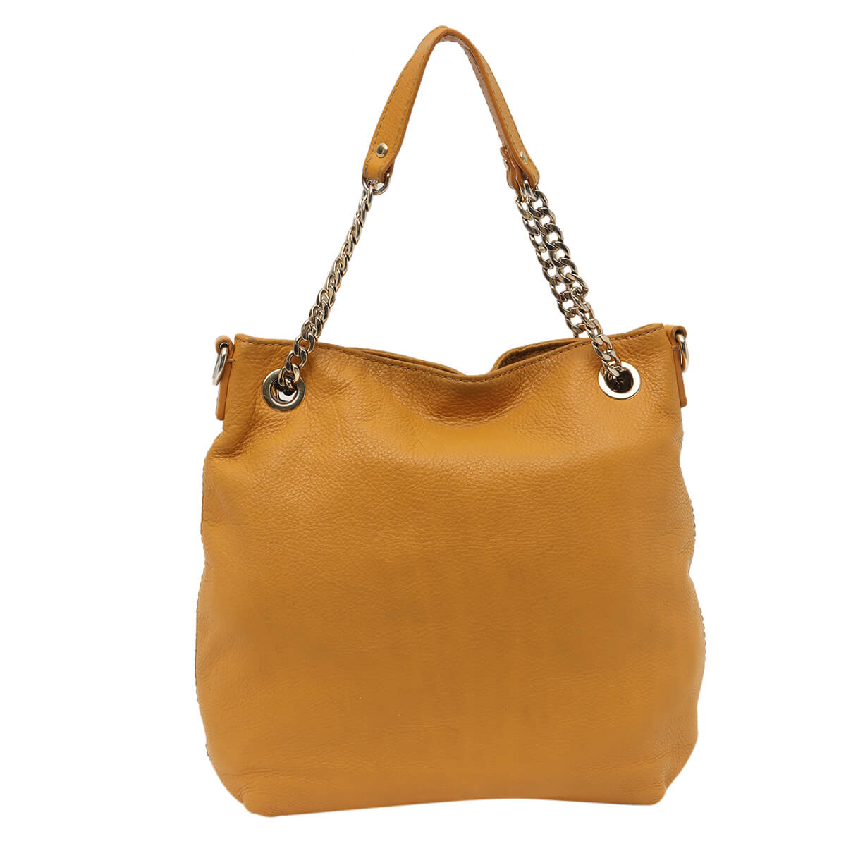 Leather Jet Set Chain Shoulder Bag with Strap