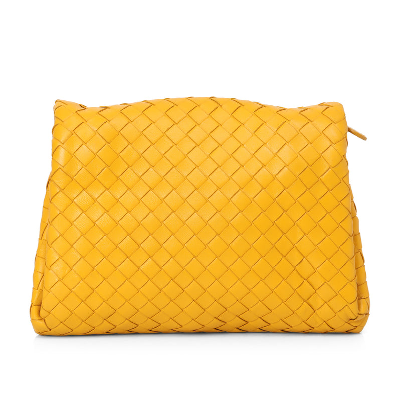 Intreciatto Flap Clutch One Size