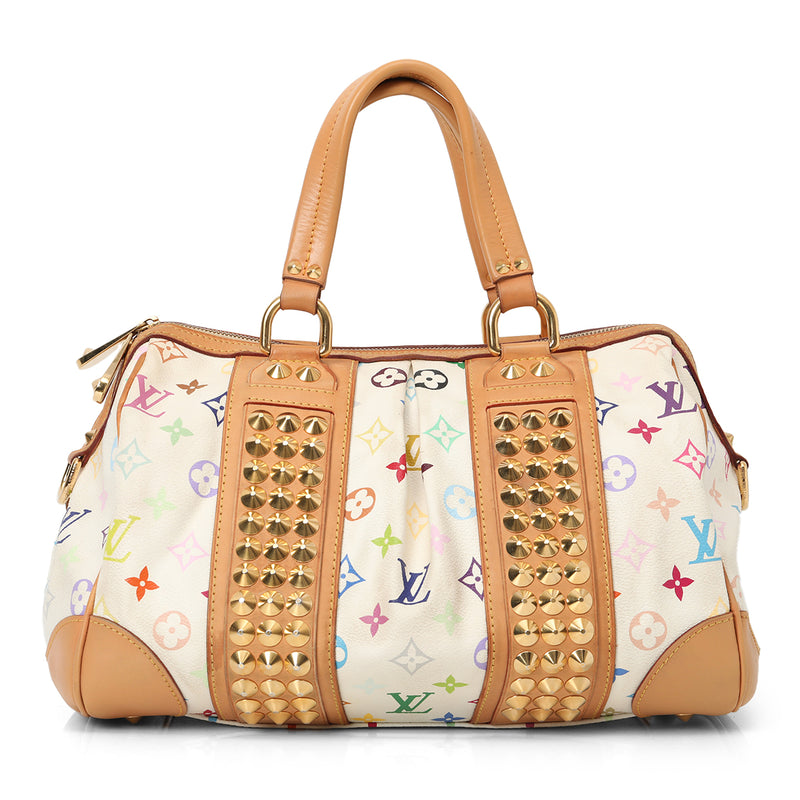 White Monogram Multicolor Courtney MM Bag