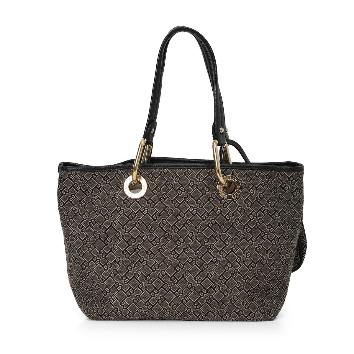 Monogram Jacquard Canvas Tote With Pochette One Size