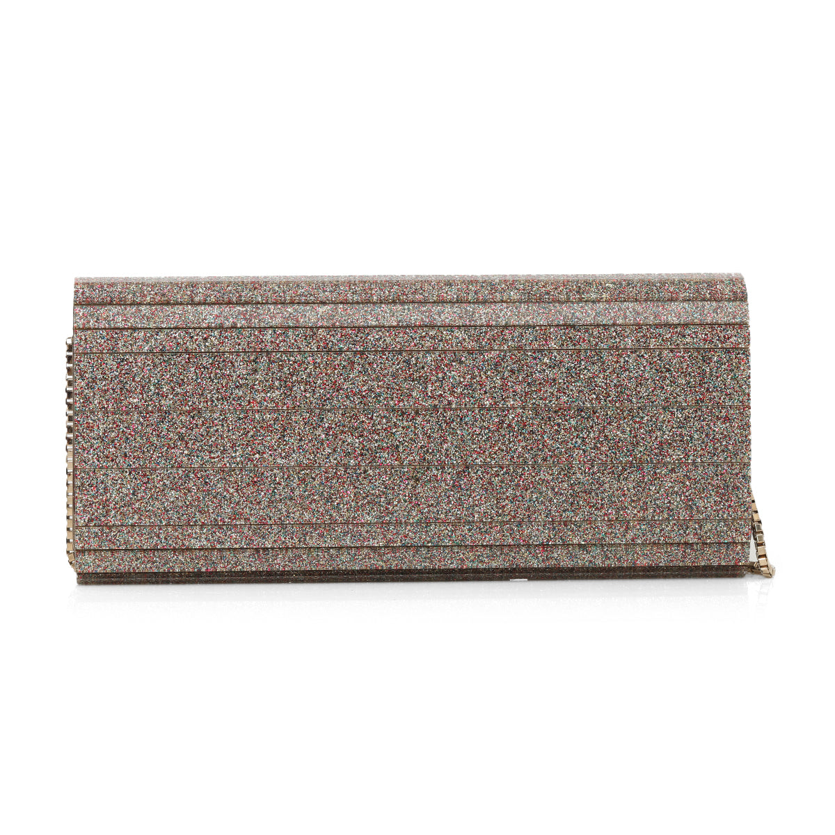 Jimmy Choo Sweetie Glitter Convertible Clutch Bag One Size