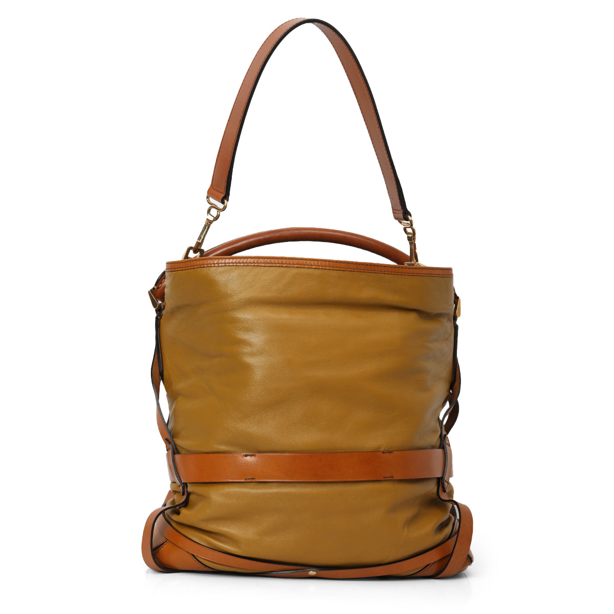 Leather Gosford Bridle Hobo Bag One Size