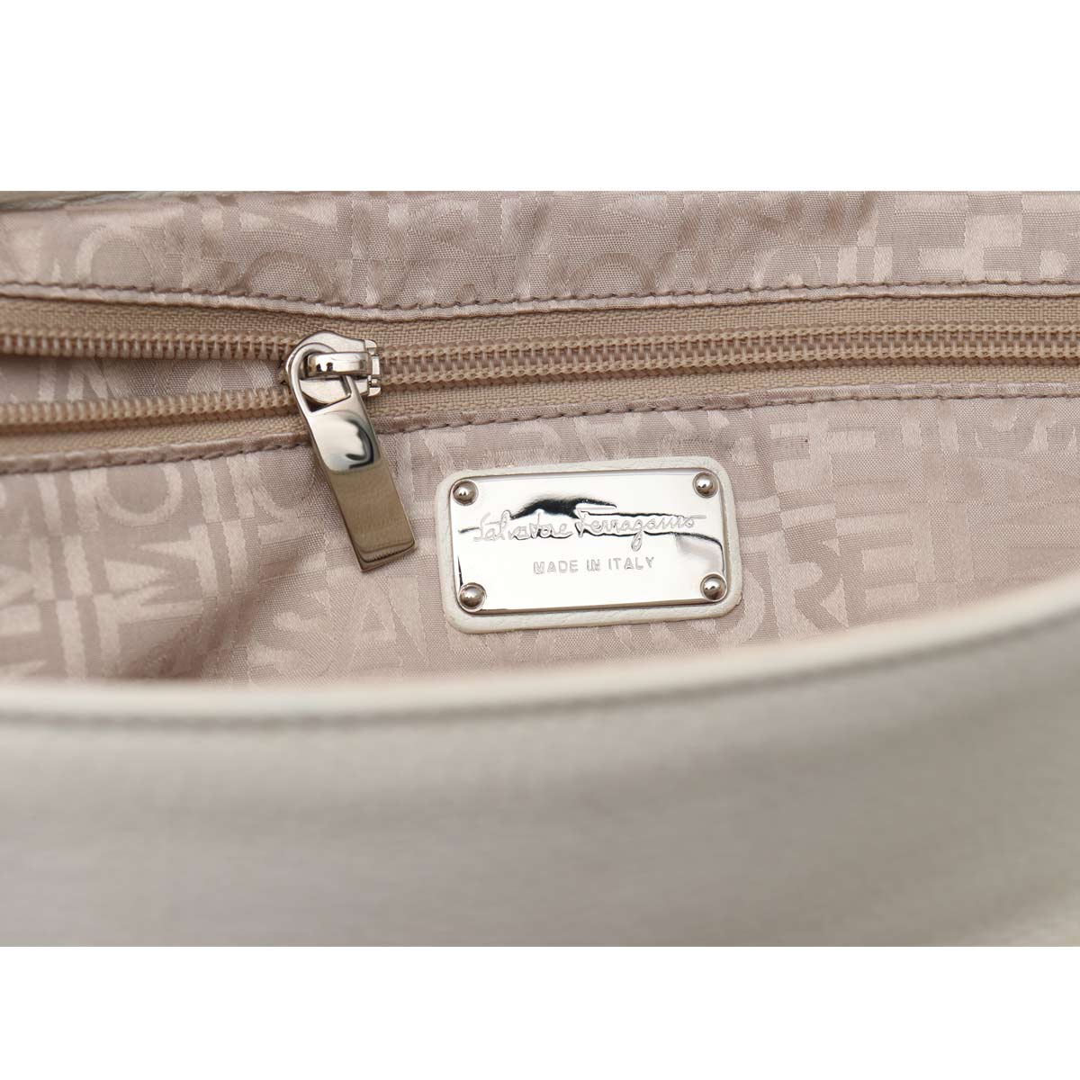 White Leather Large Sofia Bag