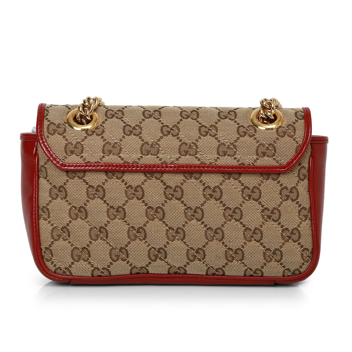 GG Marmont Flap Cloth Crossbody Bag Small