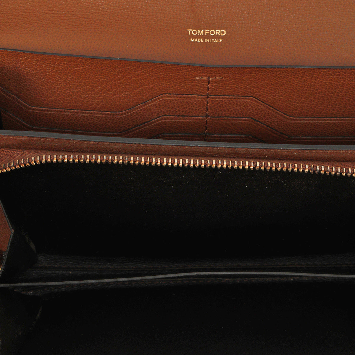 Brown Leather Turnlock Natalia Continental Wallet