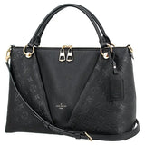 Black Monogram Empreinte Leather V MM Tote Bag