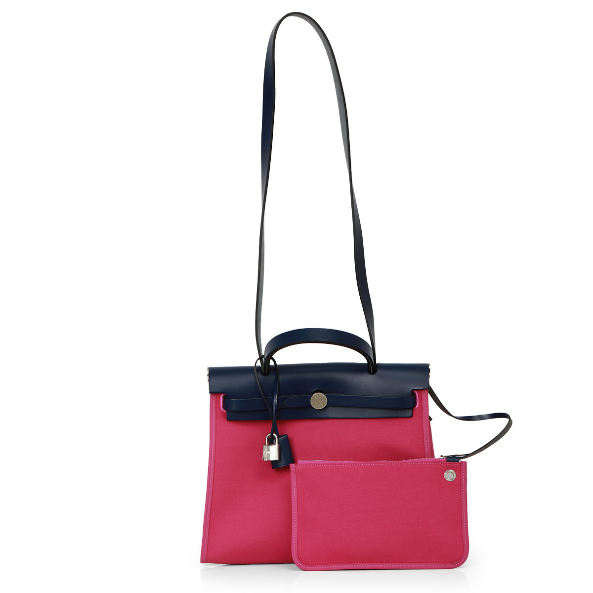 Shop Pre Owned Authentic Hermes Herbag Zip 31 Tolie Officer Vache