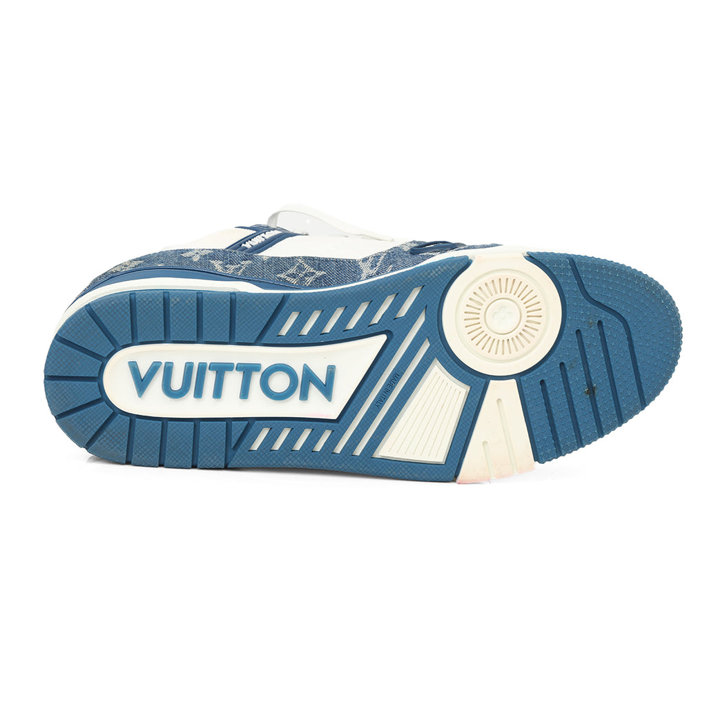Louis Vuitton LV classic blue monogram casual shoes size 42 s-l400.jpg main image 3
