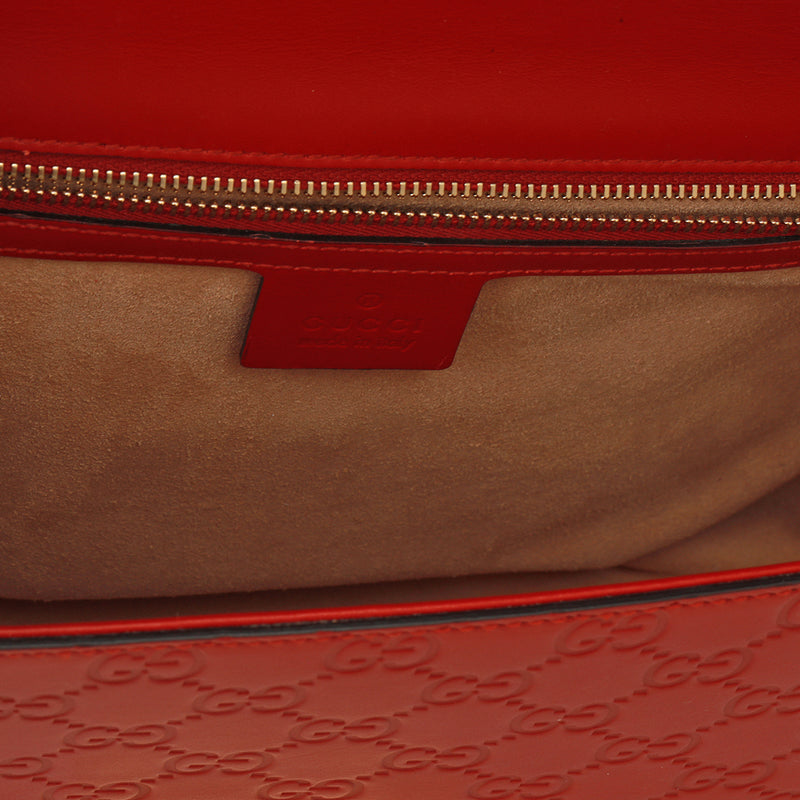 GG Signature Padlock Shoulder Bag Medium