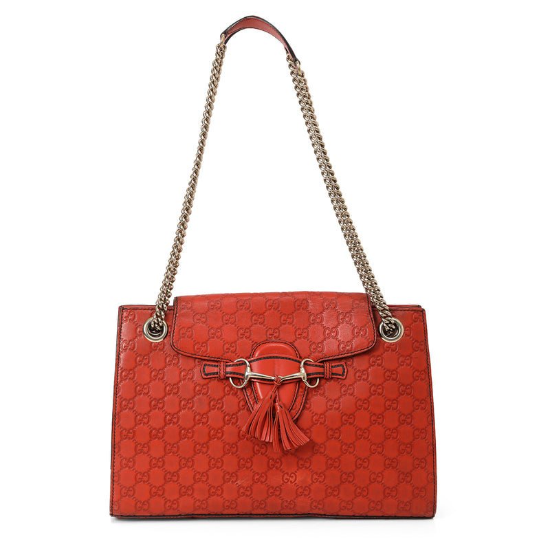 Guccissima Leather Large Emily Shoulder Bag
