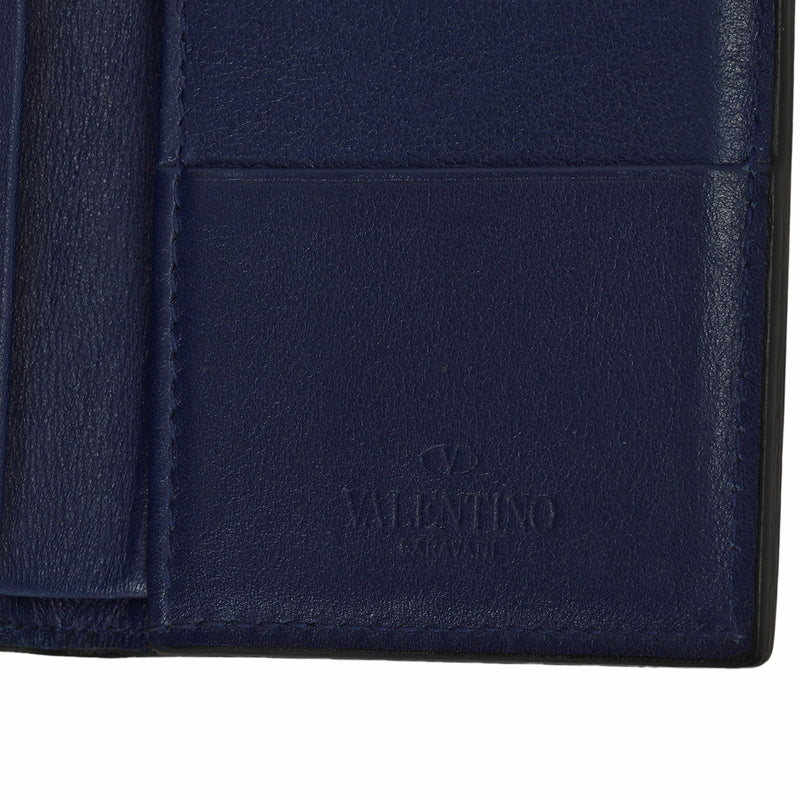 Garavani Blue Leather Pocket Organizer One Size
