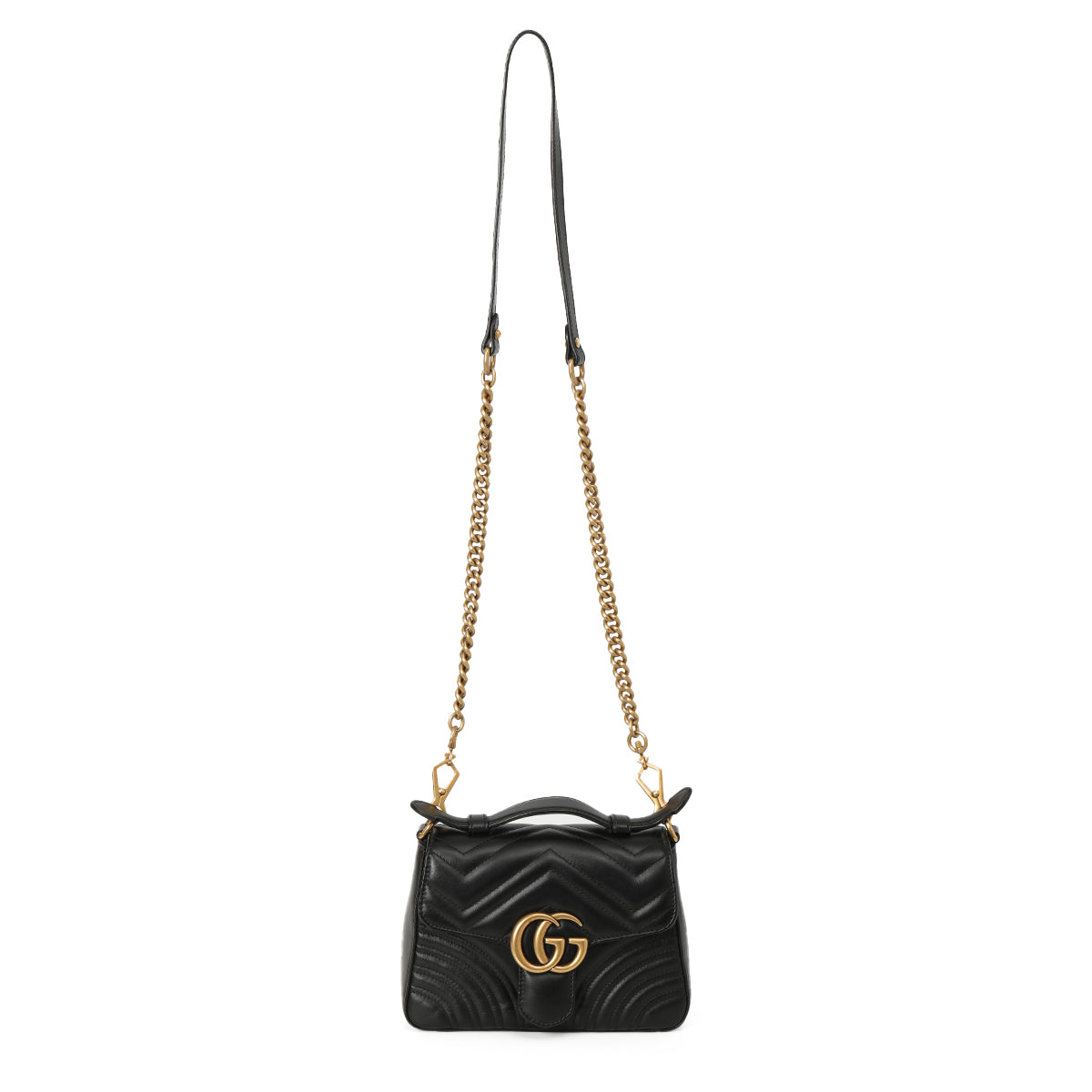 GG Marmont Mini Top Handle Bag