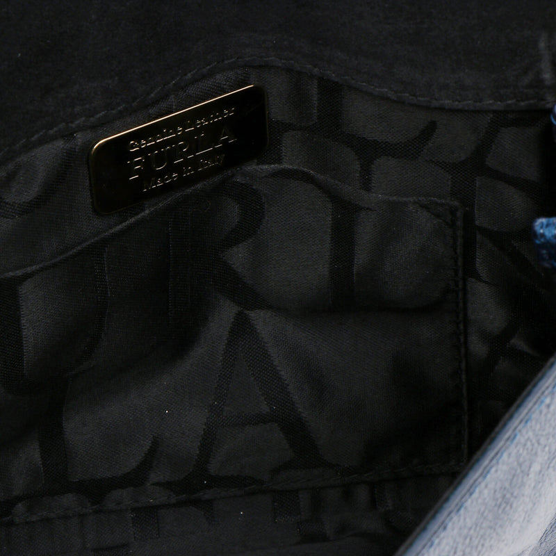 Zizi Saffiano Leather Chain Clutch Shoulder BagÂ 