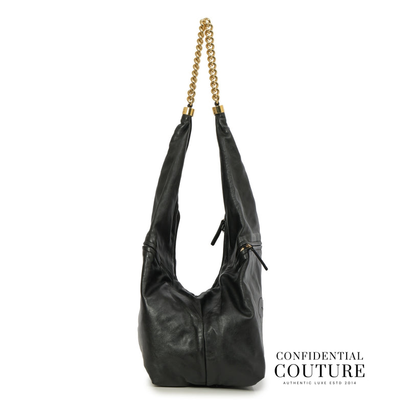 Rodeo Drive Black Hobo Bag