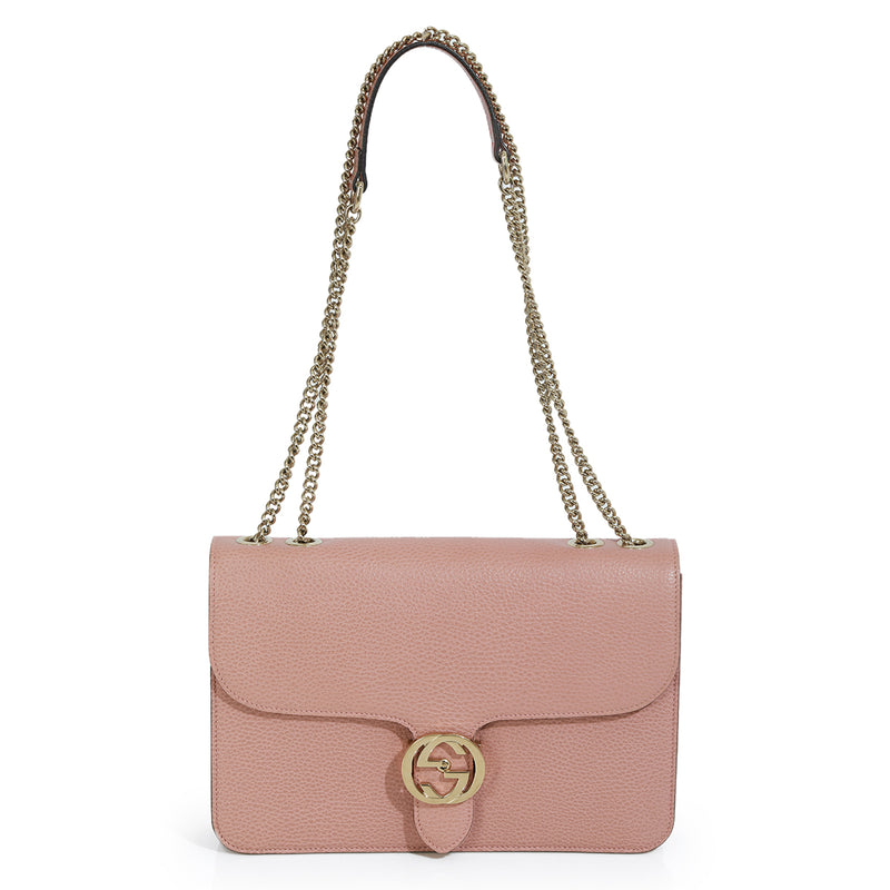 Gucci Medium Dollar Interlocking G Shoulder Bag Medium
