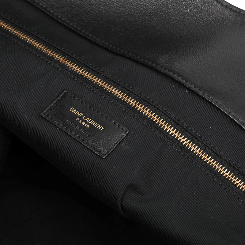 Saint Laurent Icare Maxi Shopping Bag In Quilted Lmbskin