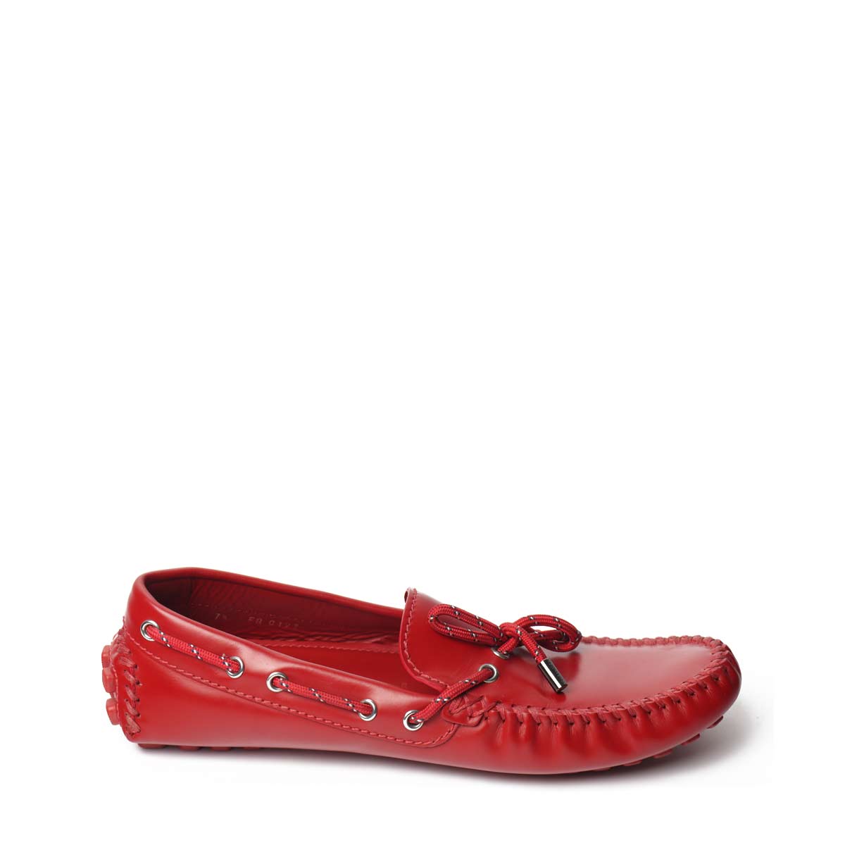 Men's Red Leather loafers Size  7.5