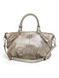 Gold Leather Handbag Medium