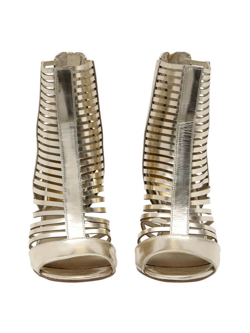 Odelia Boots in Pale Gold/Size-8M