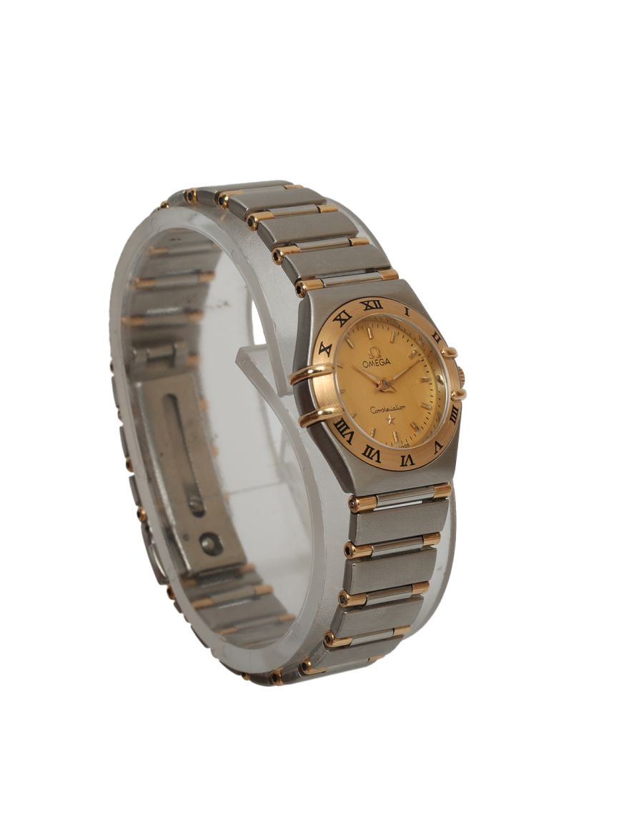 Constellation Full Gold Bar 25mm Women's Watch