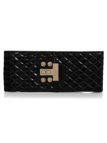 Black Patent Leather Waist Belt/Size-26