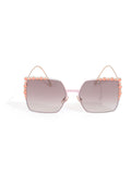 Studded Square Women's Sunglasses