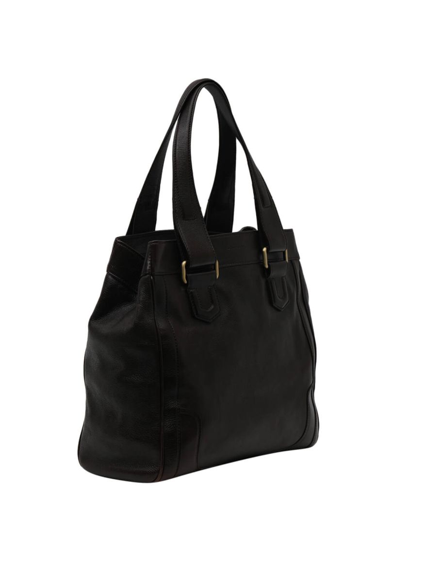 Brown Leather Tote Bag