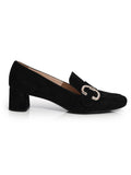 Black Suede Pumps Size: 41