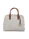 White Monogram Handbag