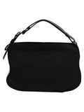 Black Vara Nylon Shoulder Bag